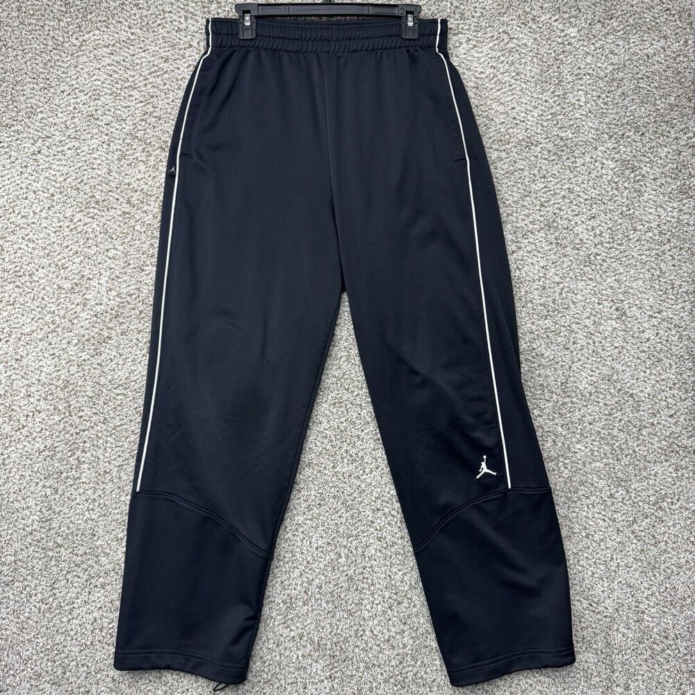 Jordan Jumpman Classic Sweatpants Men's Medium Black Basketball Vintage Y2K